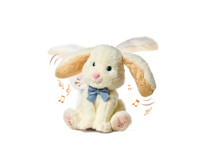 35 Animated Plush Bunny Interactive Singing Talking Shake Ears - Image 1