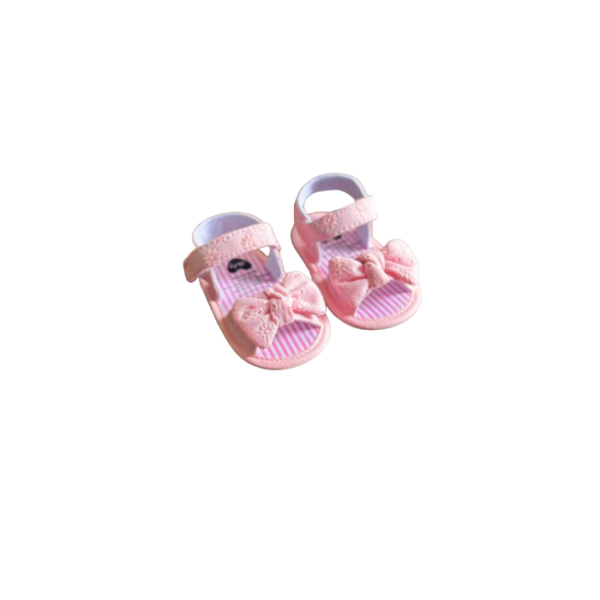 Pink Bow Sandals