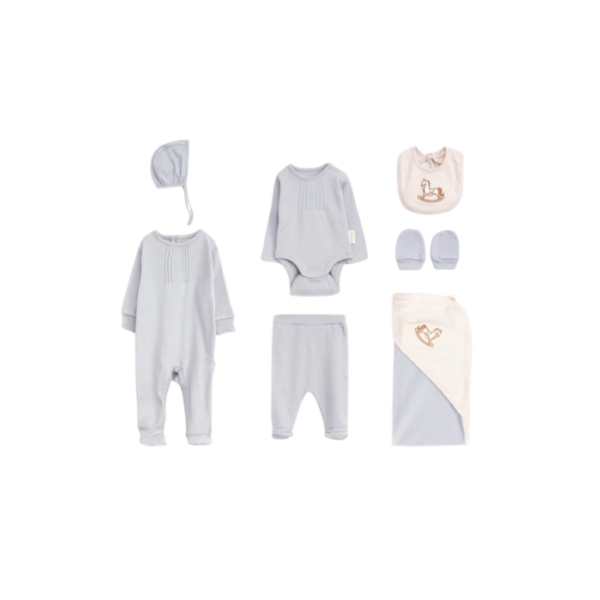 Newborn Hospital Set Pony 7 Pieces Calm Blue