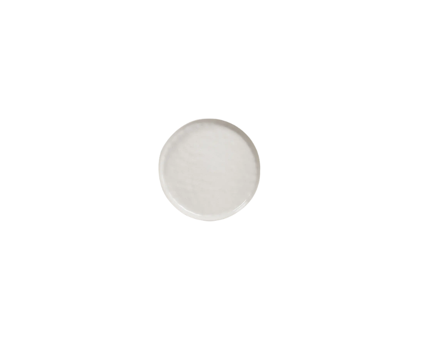 37 Set of 6 Beige Sand Dimpled Japanese Style Dinner Plate - Image 1