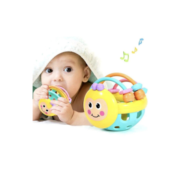 Rattles and Teether Grasping Baby Ball