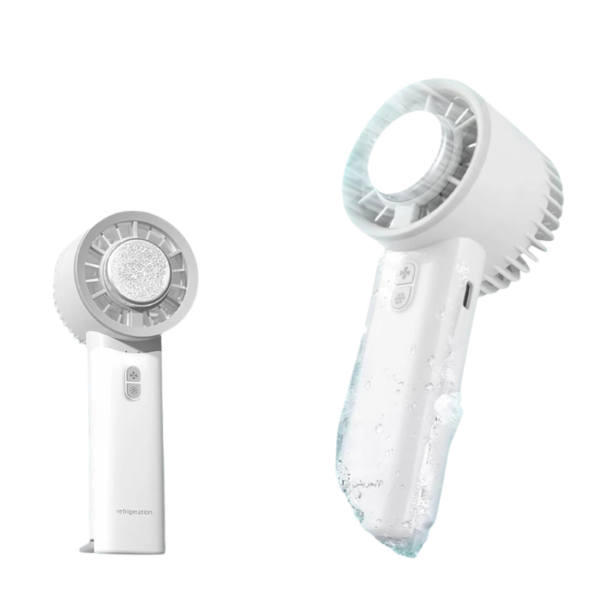 Huacorp Portable Handheld Cooling Fan In White