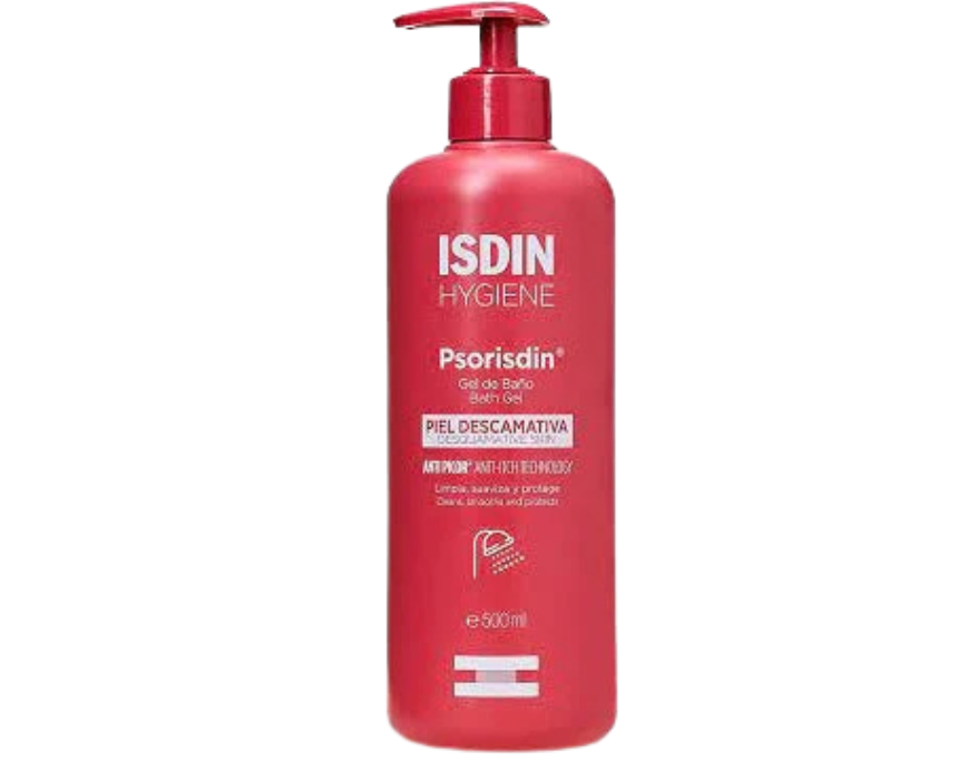 4 ISDIN Psorisdin Psoriatic Skin Hygiene Bath Gel - Image 1