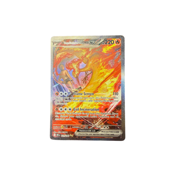Team Rocket Moltres ex SIR Card