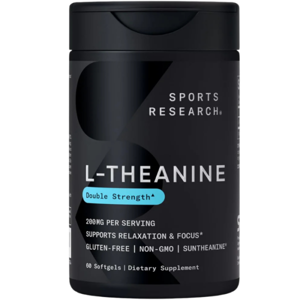 Sports Research Double Strength L Theanine Supplement