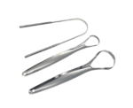 Stainless Steel Tongue Scraper Oral Cleaner Kit - Image 