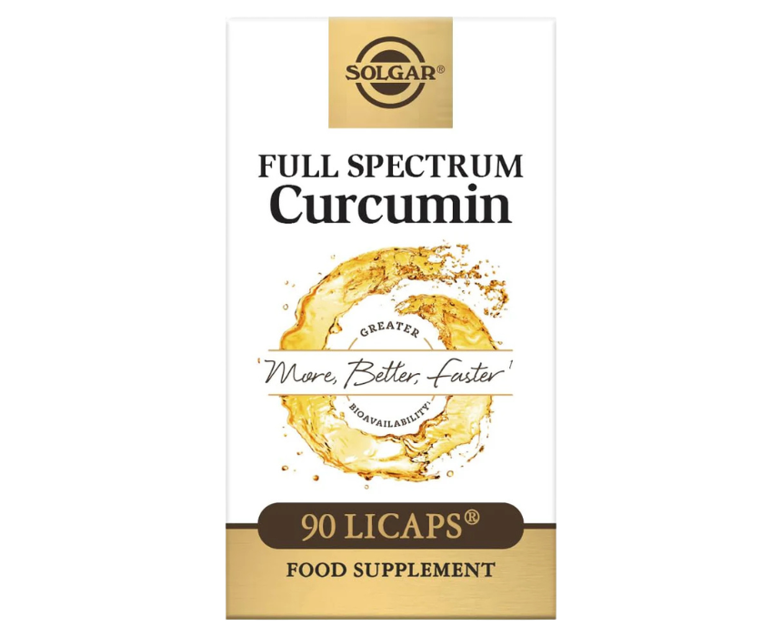 4 Solgar Full Spectrum Curcumin Capsules - Image 1