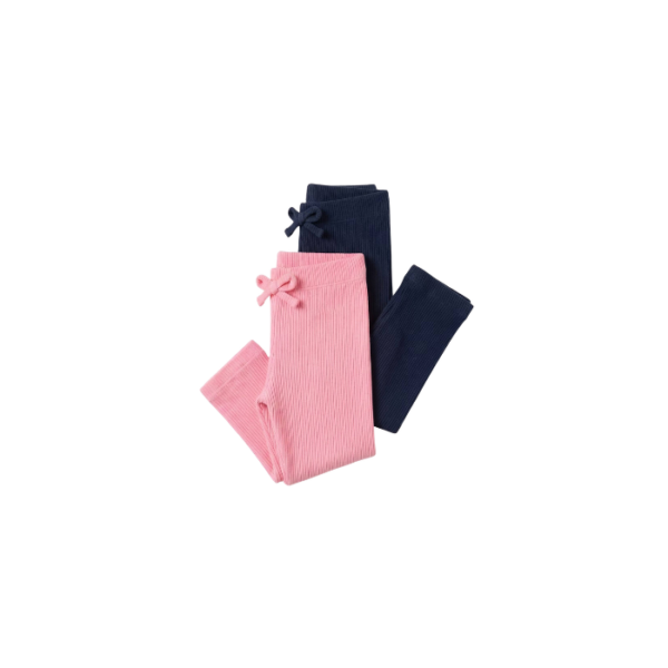 Pink & Navy Legging Set