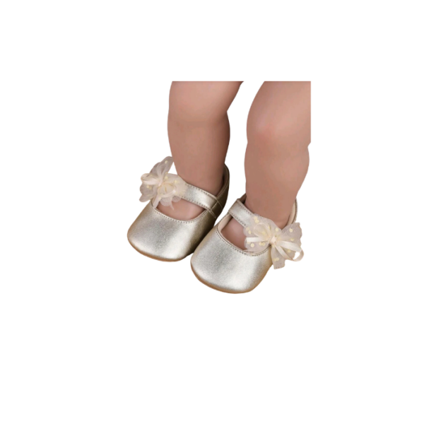 Golden Tulle Sparkle Mary Janes
