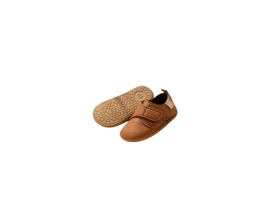 437 Brown Leather Shoes - Image 1