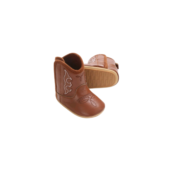 Cowboy Boots Coffee Brown