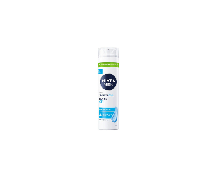 456 Shaving Gel Sensitive Men Nivea - Image 1