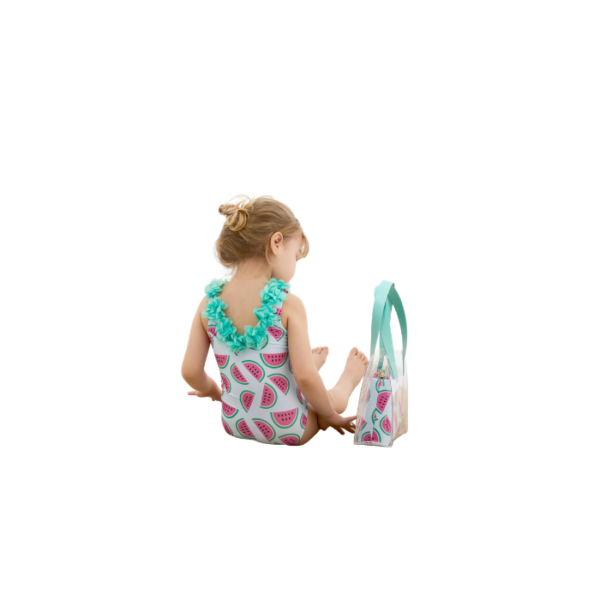 Melon Swimsuit Kids + Bag