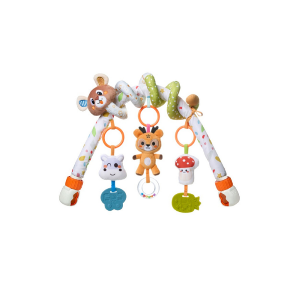 2 in 1 Bear Baby Arch Toy & Spiral toy