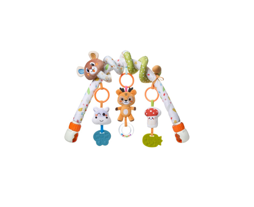 48 2 in 1 Bear Baby Arch Toy & Spiral toy - Image 1