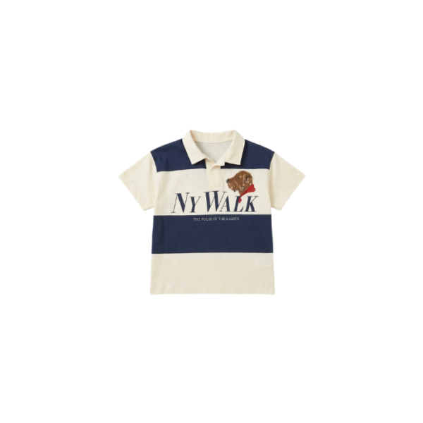 NY Walk Polo T‑Shirt Kids