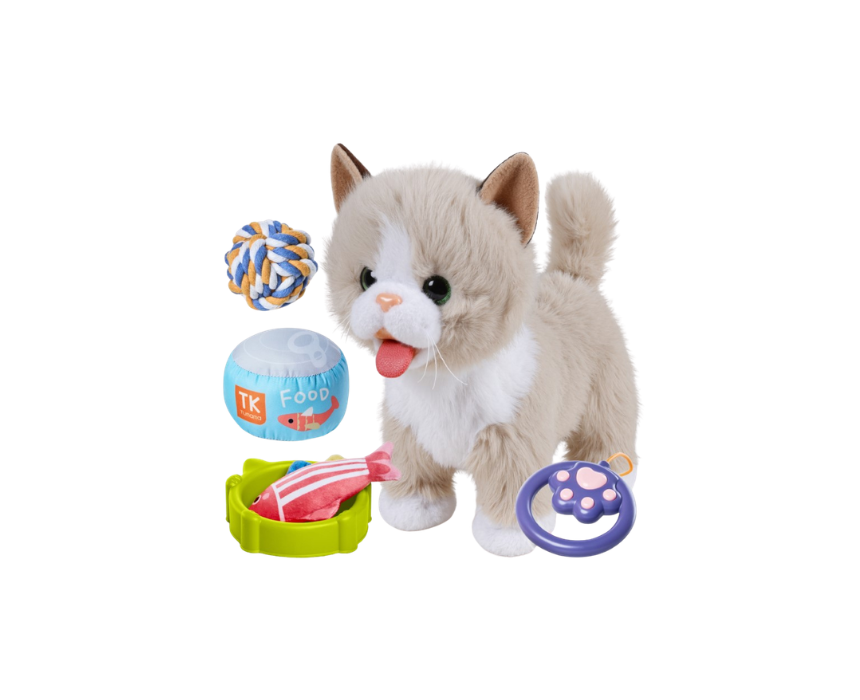 49 Lilly Cat Realistic Interactive Toy that Walks and Meows - Image 1