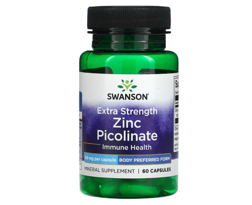 5 Zinc Capsules Swanson - Image 1