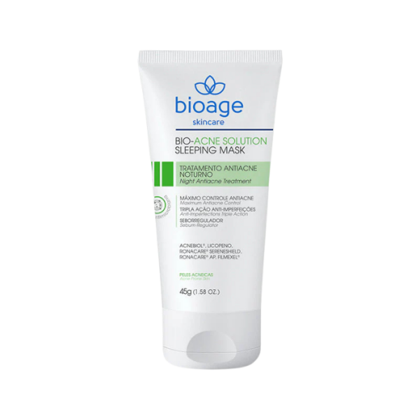 Bioage Bio Acne Solution Sleeping Mask Night Acne Treatment