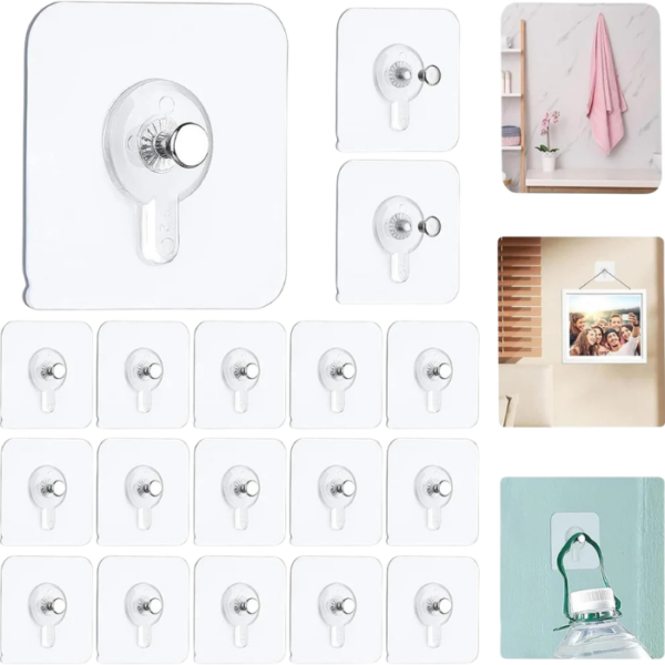 Wall Hooks Free Hanging Heavy Duty Wall Picture Hanger