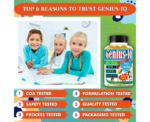 Genius IQ Kids Brain Support Gummies - Image 