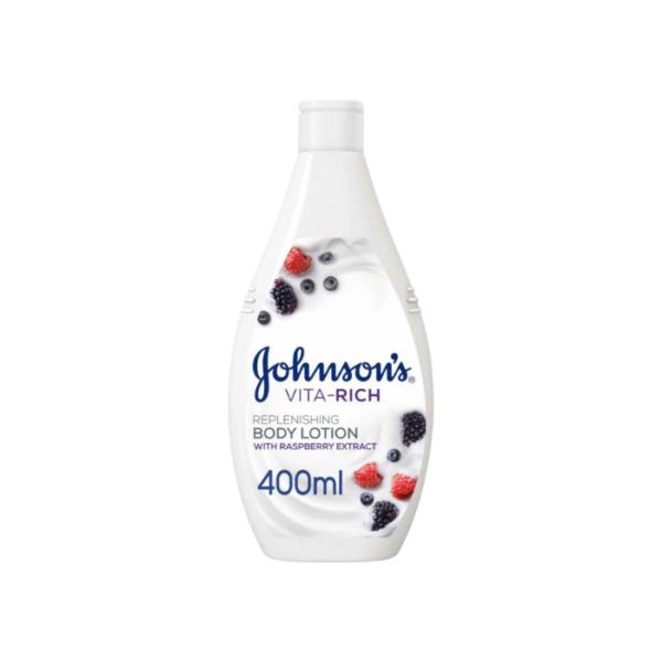 Johnsons Vita Rich Replen Body Lotion Berry