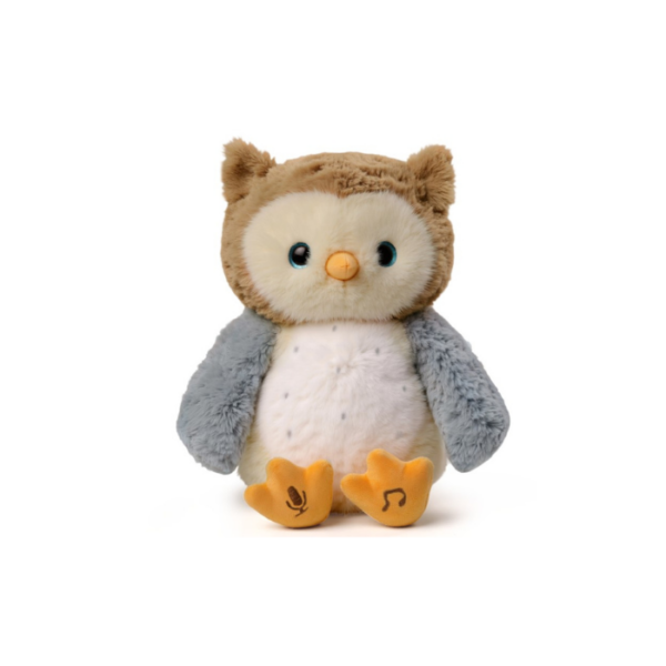Interactive Plush Owl Toy Hug me Kiss me