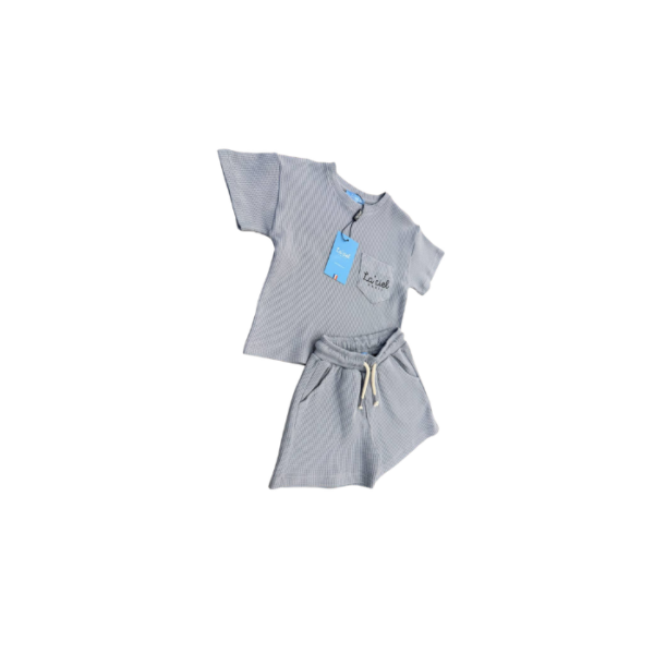 Grey Waffle Set Kids
