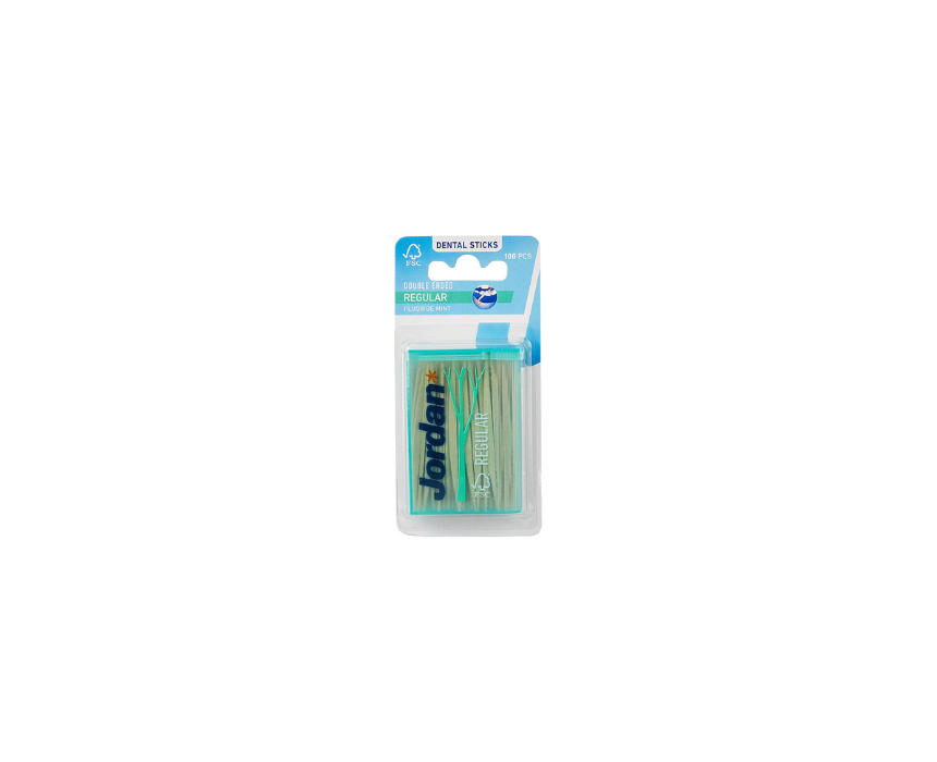 517 Wooden Dental Sticks Regular Jordan - Image 1