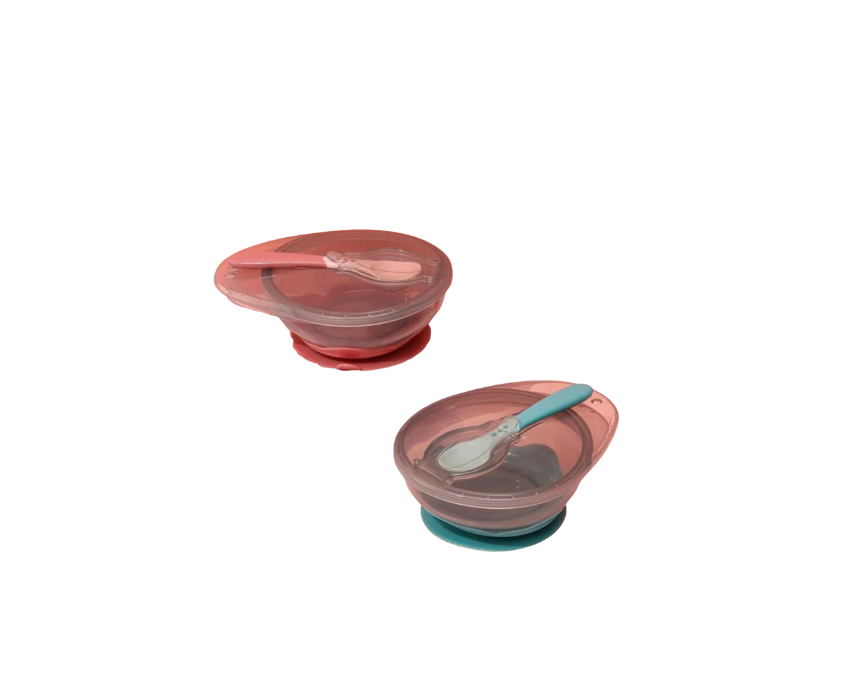 524 Spoon & Bowl Set with Lid - Image 1