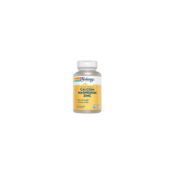 Calcium Magnesium Zinc Capsules Solaray