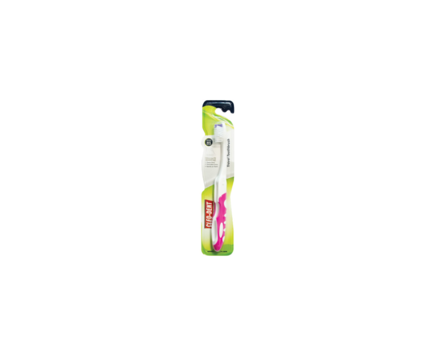 53 Toothbrush Travel Medium Cleo Dent - Image 1