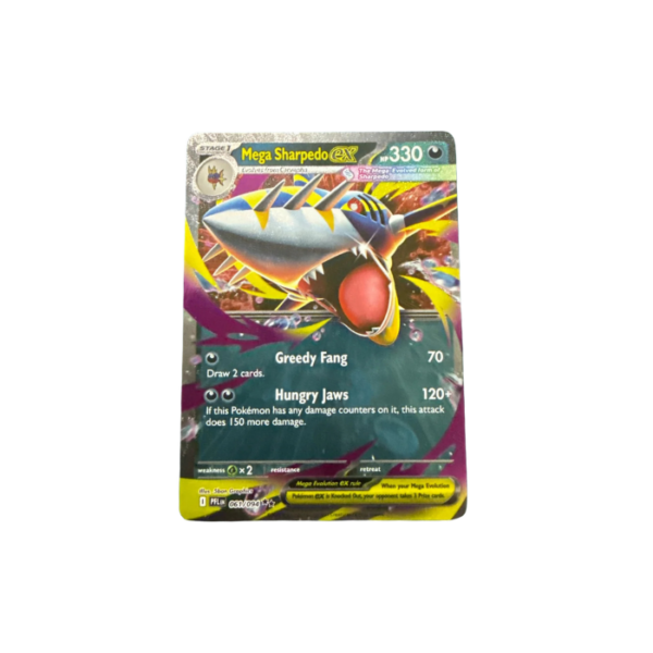 Mega Sharpedo ex ENG Card