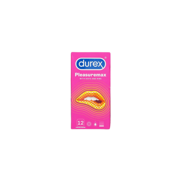 Condoms Pleasuremax Dots Ribs Durex 12 Pieces