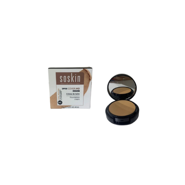 Compact Foundation Cream SPF30 Soskin Cool Neutral 10 g