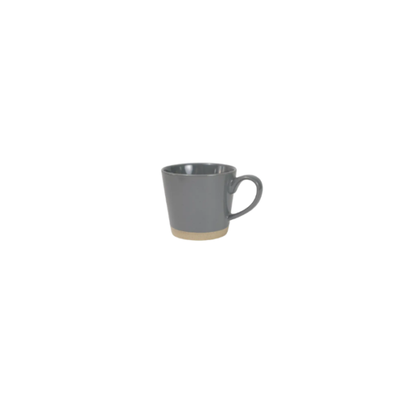 Set of 6 400ml Gray Sand Mugs