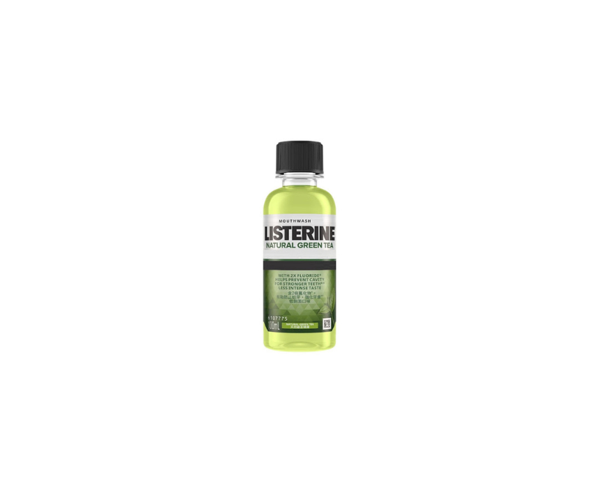 586 Mouth Wash Natural Green Tea Listerine 100 ml - Image 1