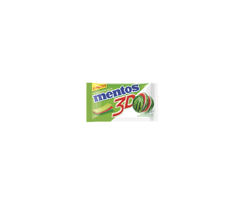 588 Gum 3D Watermelon Mentos - Image 1