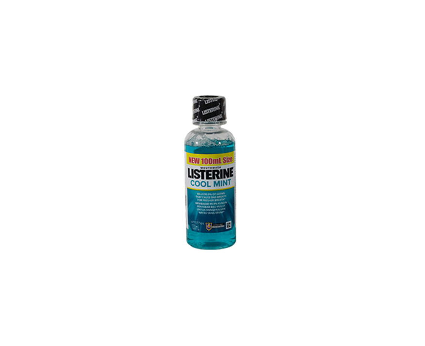 589 Mouth Wash Cool Mint Listerine 100 ml - Image 1