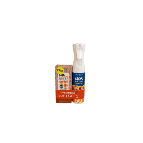 Kids Sun Cream Spray + Free SPF50 FrezyDerm