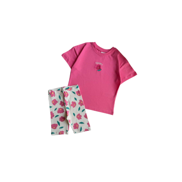 Pink Floral Set Kids