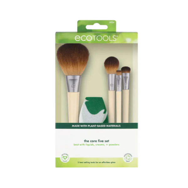 ECT EcoTools Ecotools Best Basic Kit Essential Makeup Brush And Care Kit