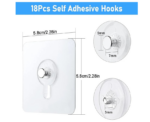 Wall Hooks Free Hanging Heavy Duty Wall Picture Hanger - Image 