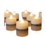 Flameless Tea Lights Candles - Image 