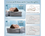 Cervical Neck Pillow For Pain Relief - Image 