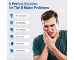 Youtrico Cordless Oral Irrigator Portable Rechargeable Dental Flossers - Image 