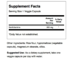 Benfotiamine Supplement Capsules Swanson - Image 