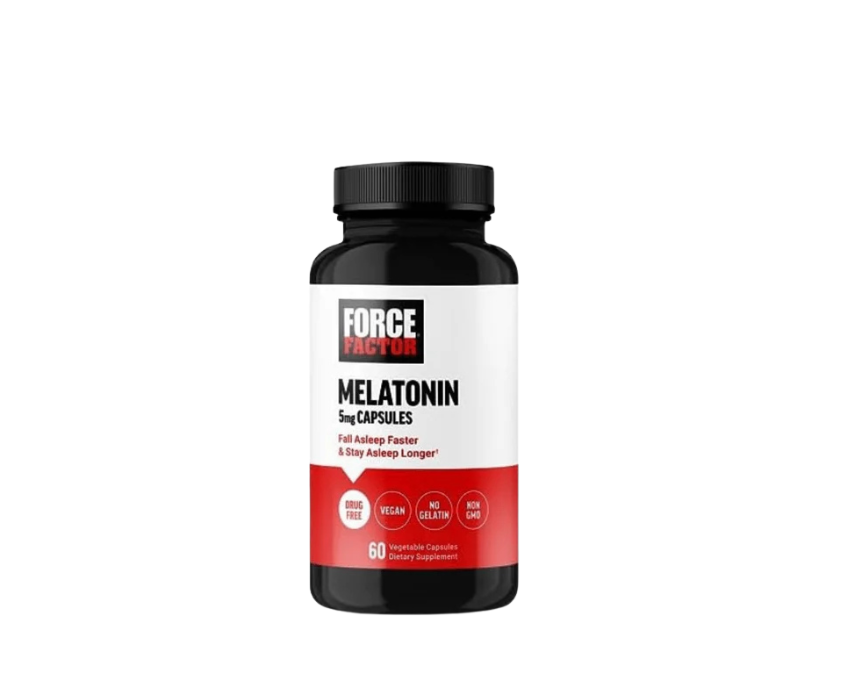6 FORCE FACTOR Melatonin Sleep Capsules - Image 1