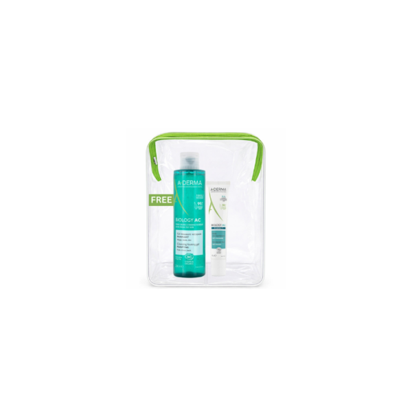 Anti‑Blemish Fluid + Free Foaming Gel Aderma