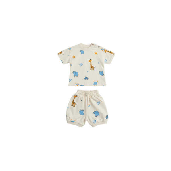 Giraffe Waffle Set Babies